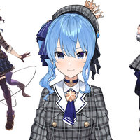 Hoshimachi Suisei vtuber avatar.