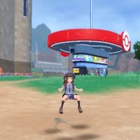 Pokémon Scarlet and Violet Bugs trainer riding invisible pokemon in a scarlet and violet glitch.