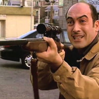 Artie Pointing a Gun meme.