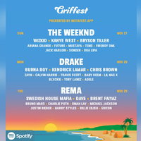 Instafest Spotify Festival Lineup.