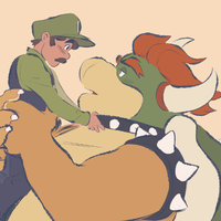 Bowser x Luigi / Bowuigi Bowser x Luigi / Bowuigi fan art.