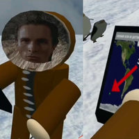 Patrick Bateman On A Bike And Two Penguins Humping Patrick Bateman Bike Antarctica Penguins Meme and 3D Animation