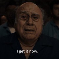 I Get It Now meme depicting danny devito.