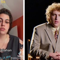 Andrew Callaghan sa tiktok video from cornbreadasserole.