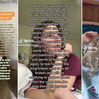 Soldier Poet King Quiz tiktok examples.