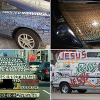 Schizophrenia Rides / Schizo Whips Schizophrenia Rides Schizo Whips Schizo Cars examples depicting vehicles covered in text.