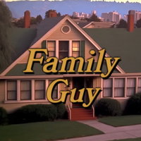 AI-Generated 80s Family Sitcom example depicting family guy.