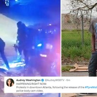 Tyre Nichols arrest video and tweet about the protests.