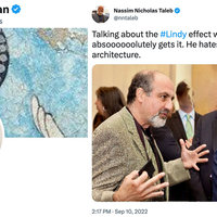 LindyMan / Lindy Effect twitter examples.