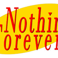 Nothing, Forever / AI-Generated Seinfeld Twitch nothing forever twitch Seinfeld parody show / ai generated senifeld logo.