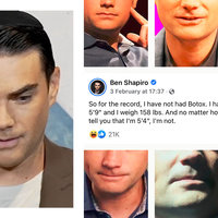Ben Shapiro's Migrating Lip Filler Theory Ben Shapiro Migrating Lip Filler Theory tiktok and tweet.