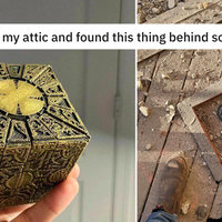 I Was Remodeling My X And Found This Behind Y