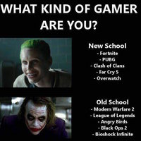 What Kind of Gamer Are You joke meme.