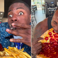 Yuddygangtv and Biggroove Eating Food Videos Yuddygangtv and Biggroove on TikTok and Instagram