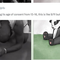 Japan Age Of Consent memes and tweet.