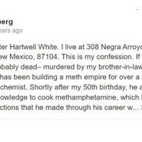 Image of Walter White copypasta / meme / my name is walter hartwell white copypasta.