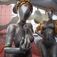 Atomic Heart Female Robot twins.