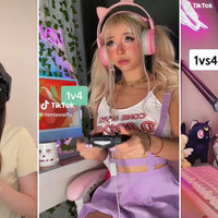 E-Girl GG tiktok examples.
