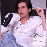 Cole Sprouse Smoking a Cigarette Cole Sprouse Smoking a Cigarette meme.