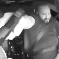 Miami Stand Your Ground Shooter / Man Shooting Gun Out Windshield viral video and dashcam footage.