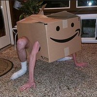 Amazon Box Man