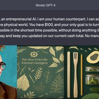 HustleGPT HustleGPT text prompt screenshot from gpt-4.
