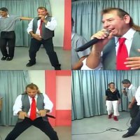 Some images of the people dancing from Fabian show memes.