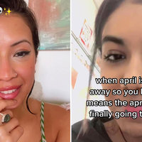 April Theory / March Theory April Theory explained tiktok video examples.