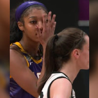 Angel Reese Taunts Caitlin Clark "You Can't See Me"