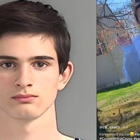 Zachary Latham TikTok Karen Stabbing mugshot photo and video from incident.