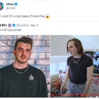 MrBeast Chris Tyson's Transition A tweet from Chris Tyson about his Transition and HRT.