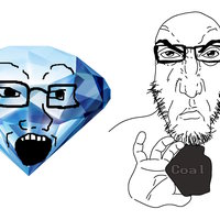Gem and Coal meme example.
