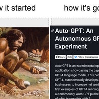 Auto-GPT Auto-GPT meme example referencing the autonomous gpt-4.
