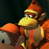 Donkey Kong's Sad Mine Cart Ride