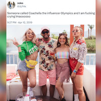 Influencer Olympics (Coachella)