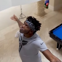 KSI Floating meme and viral video.