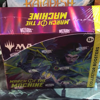 Wizards of the Coast Hiring Pinkertons Controversy depicting a box of "march of the machine" magic the gathering cards.