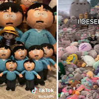 I Want One, I Want My Own Army, I Want My Own Planet Army of Randy Marsh plushies