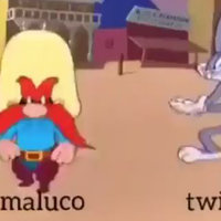 Maluco Dançando E Twitter Batendo Palma / Crazy Guy Dancing And Twitter Clapping / Bugs Bunny Clapping and Yosemite Sam Dancing