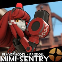 Mimi-Sentry team fortress 2 character.