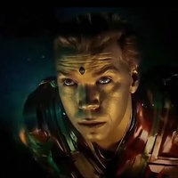 adam warlock flying in his first guardians of the galaxy scene.