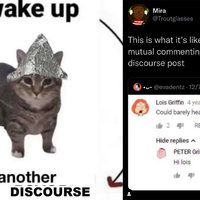 Discourse slang and meme examples.