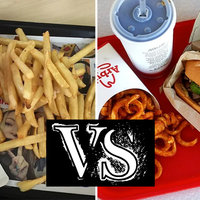 Fast food you can fuck meme example depicting burger king vs arbys.