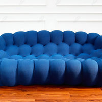 $8,000 Blue Couch