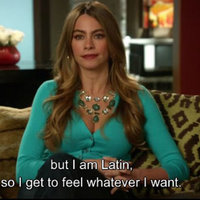 But I am Latin so I get to feel whatever I want image macro