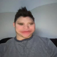 Image of Brian Jordan Alvarez with a filter on his face