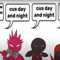 "Day 'n' Nite" Animations spiderman day n nite animation meme example.