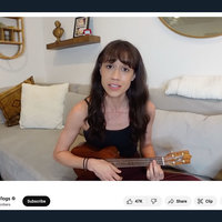Colleen Ballinger (Miranda Sings) Ukulele Apology Video Colleen Ballinger Miranda Sings Ukulele Apology Video youtube thumbnail.