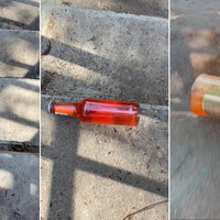 Glass Bottle Rolling Down Stairs ASMR example videos.