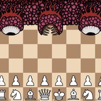 What Do I Do in This Position? What do I do in this position meme depicting a chess board with the wall of flesh boss from terraria.